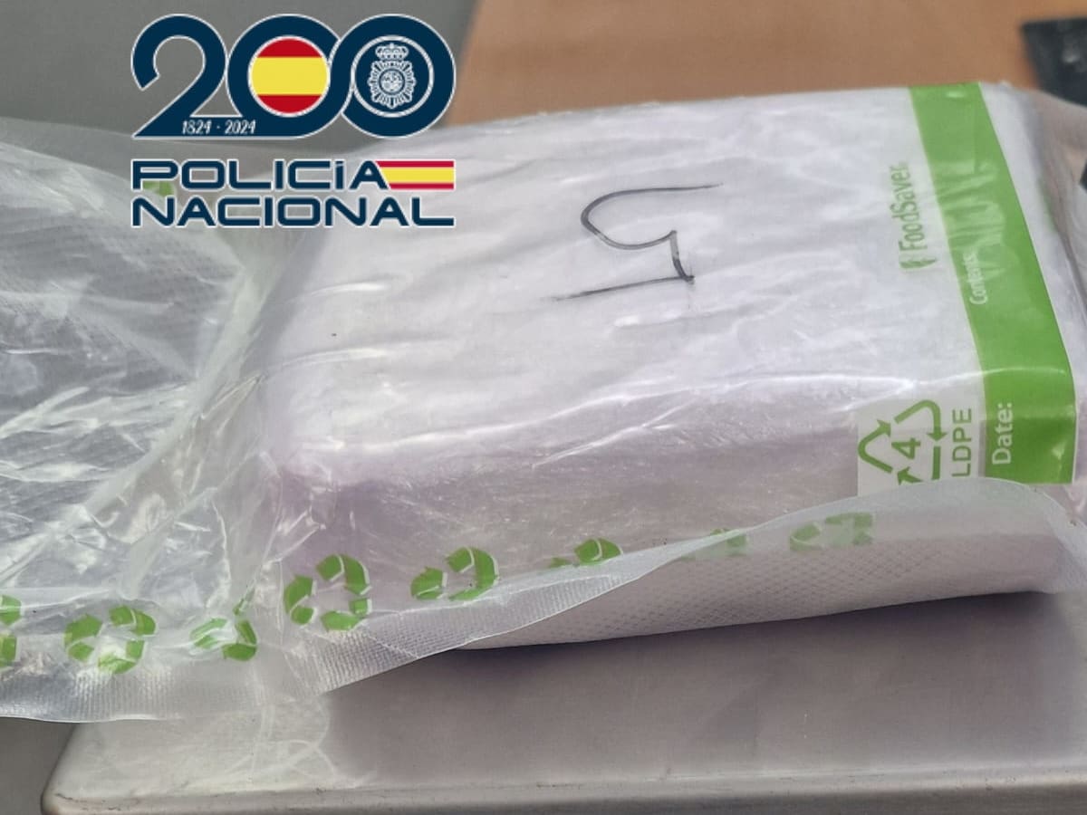 Dos detenidos en Benidorm con 580 gramos de cocaína tras intentar eludir un control policial