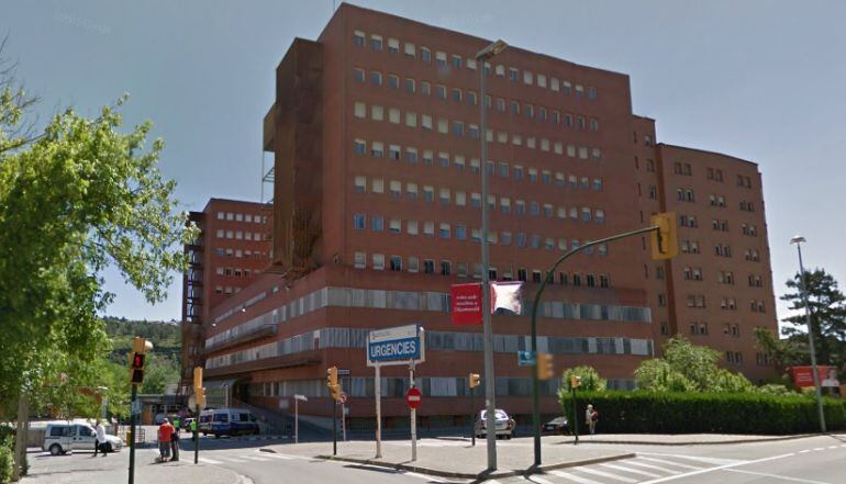 L'entrada del servei d'Urgències de l'Hospital Josep Trueta.