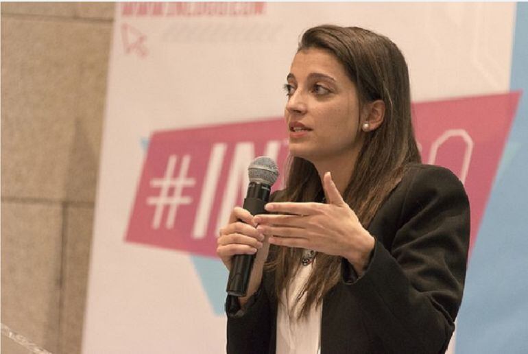 Tamara Raposo, en su intervención en el Congreso InLugo 2014