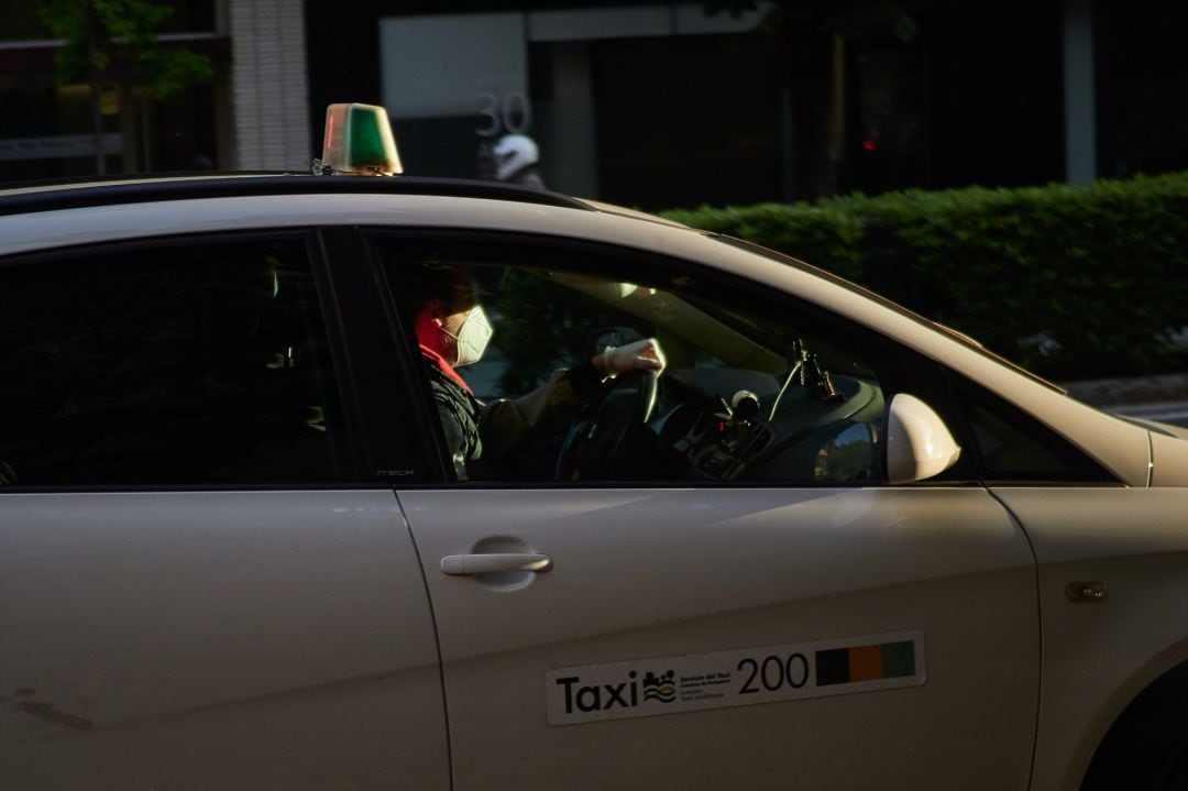 Un taxista en Pamplona 