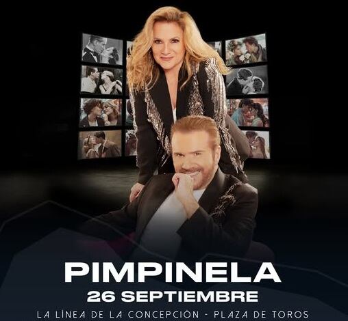 Cartel del concierto de Pimpinela