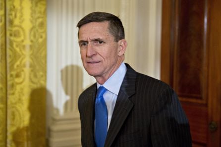 Michael Flynn en la Casa Blanca en Washington (EE.UU.)