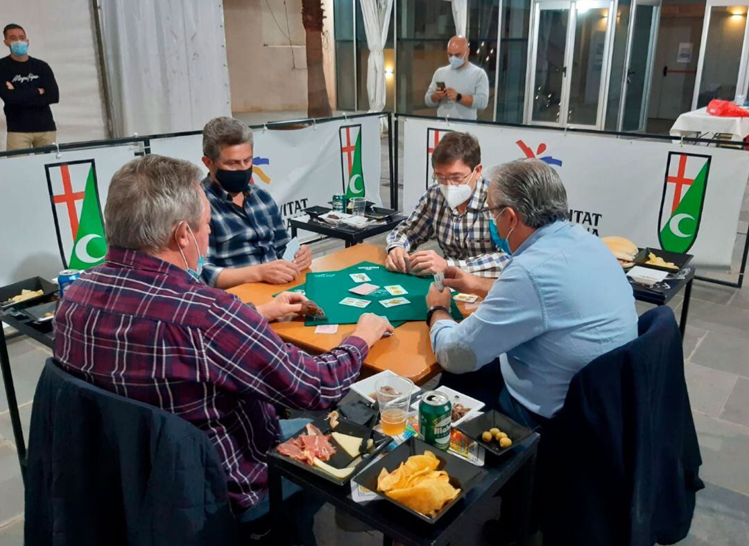 Imagen de la final entre la filà Chano y la filà Ligeros