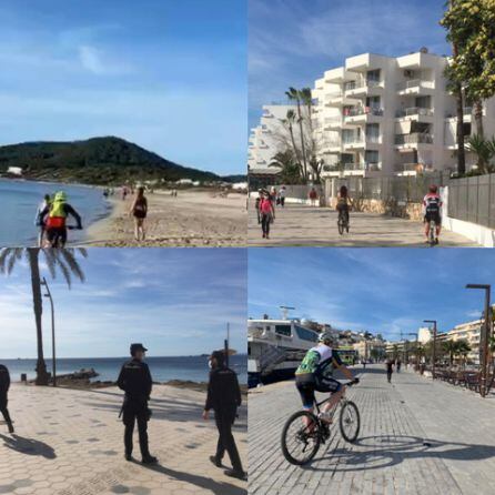 Paseos marítimos y playas de Ibiza