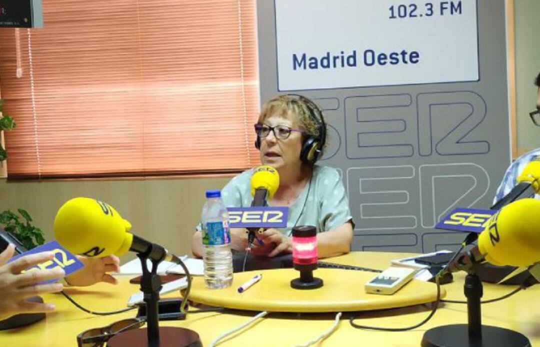 La periodista Elisa Blanco en SER Madrid Oeste