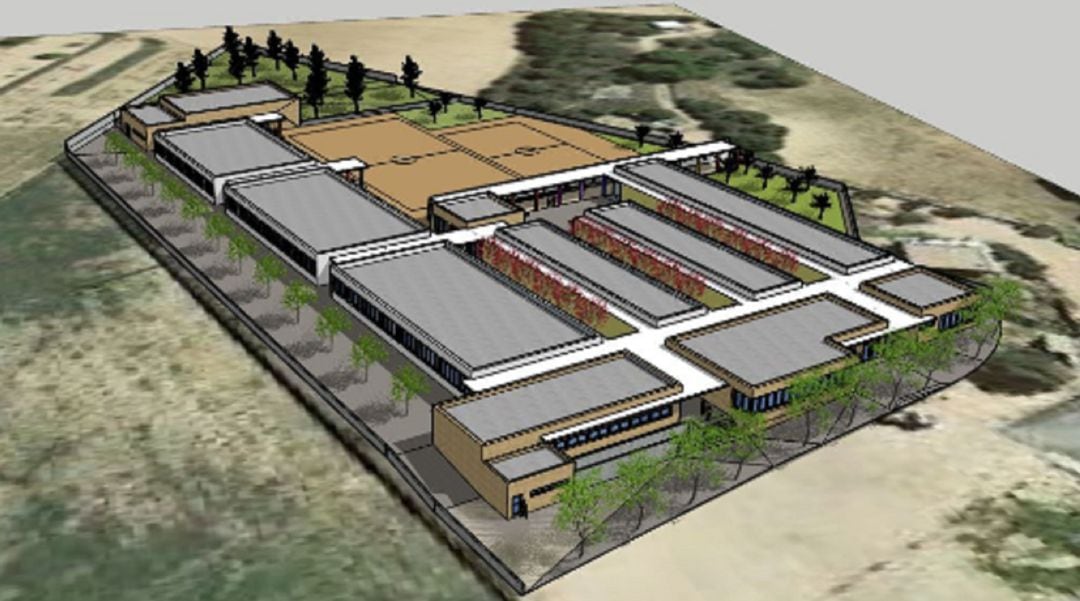 Plano del nuevo colegio