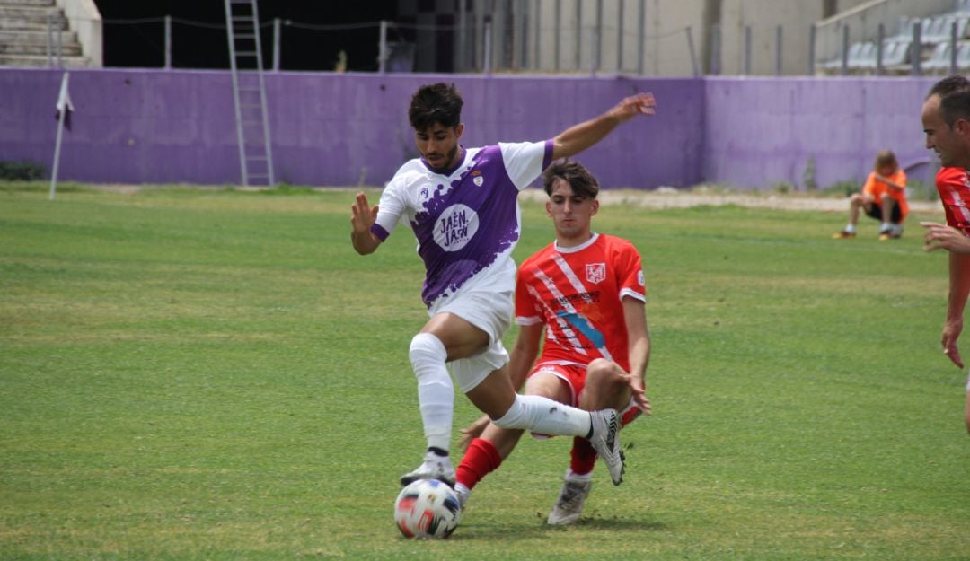 Un partido de la anterior temporada del Real Jaén.