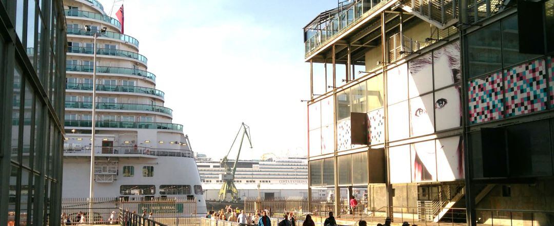 Visita de cruceros a A Coruña