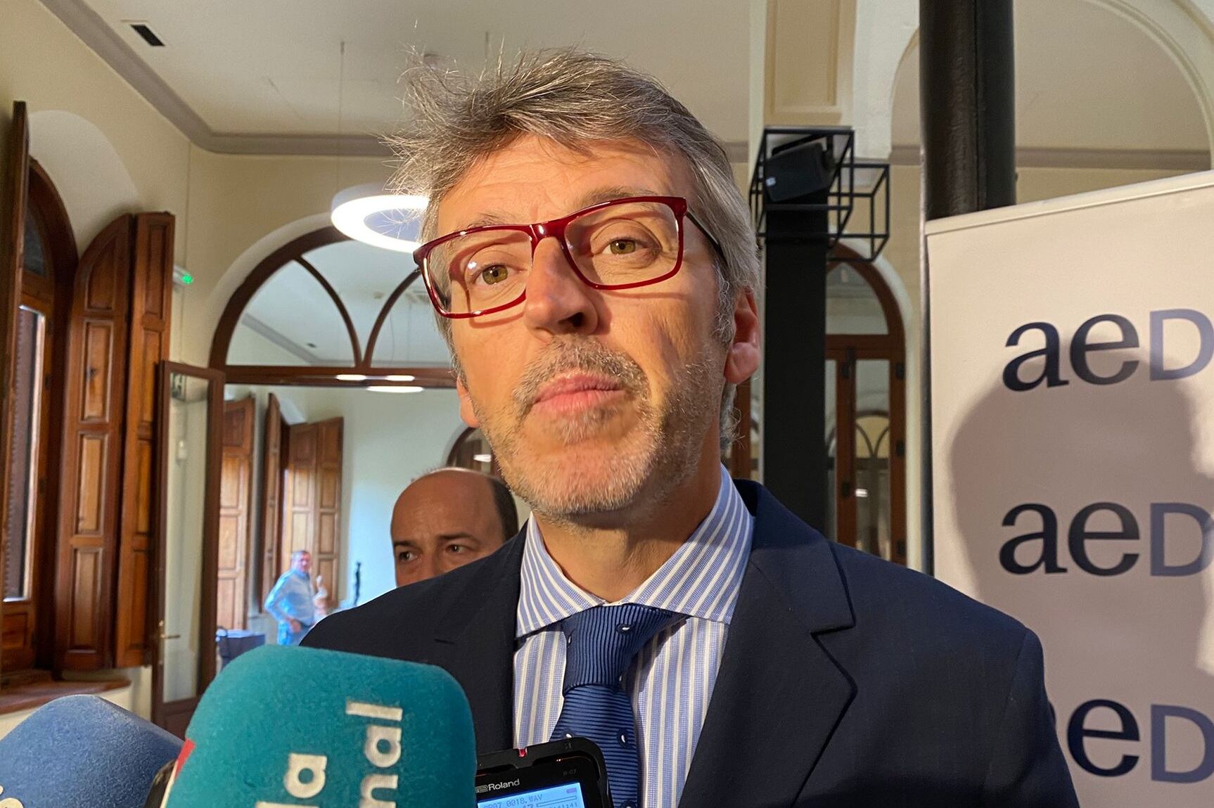 El consejero de Economía y Hacienda, Luis Alberto Marín