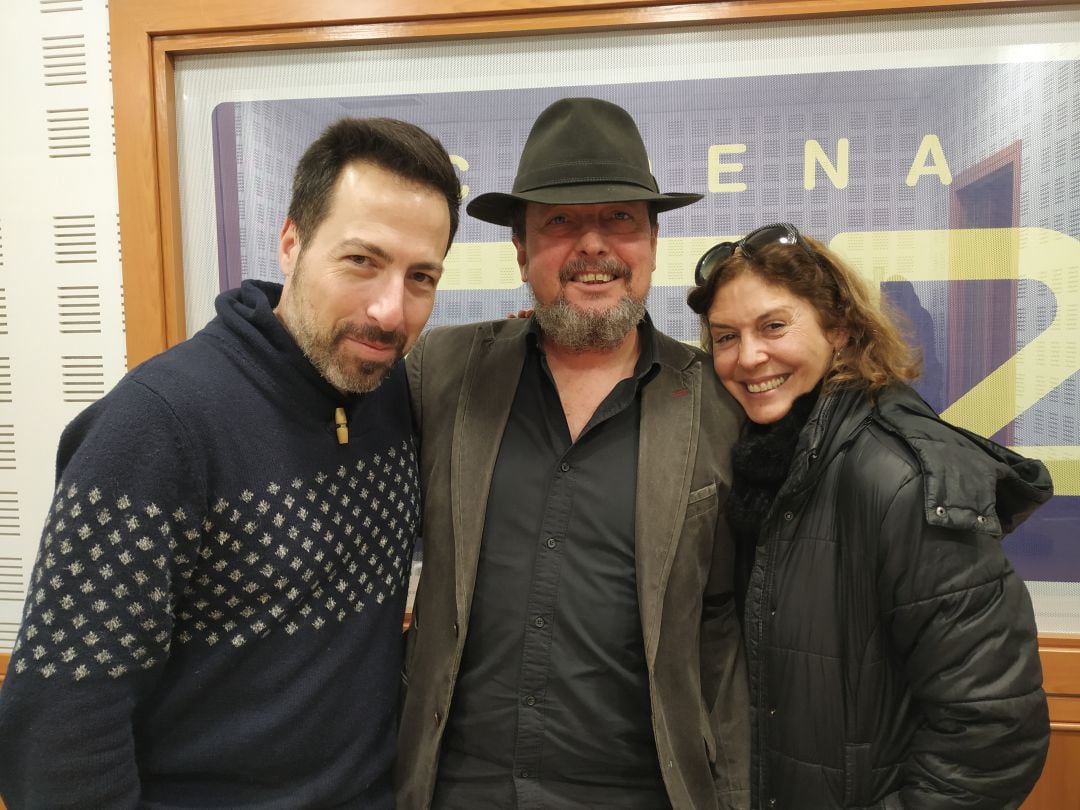 Alberto de Paz, Fernando Ortíz y Marisol Membrillo