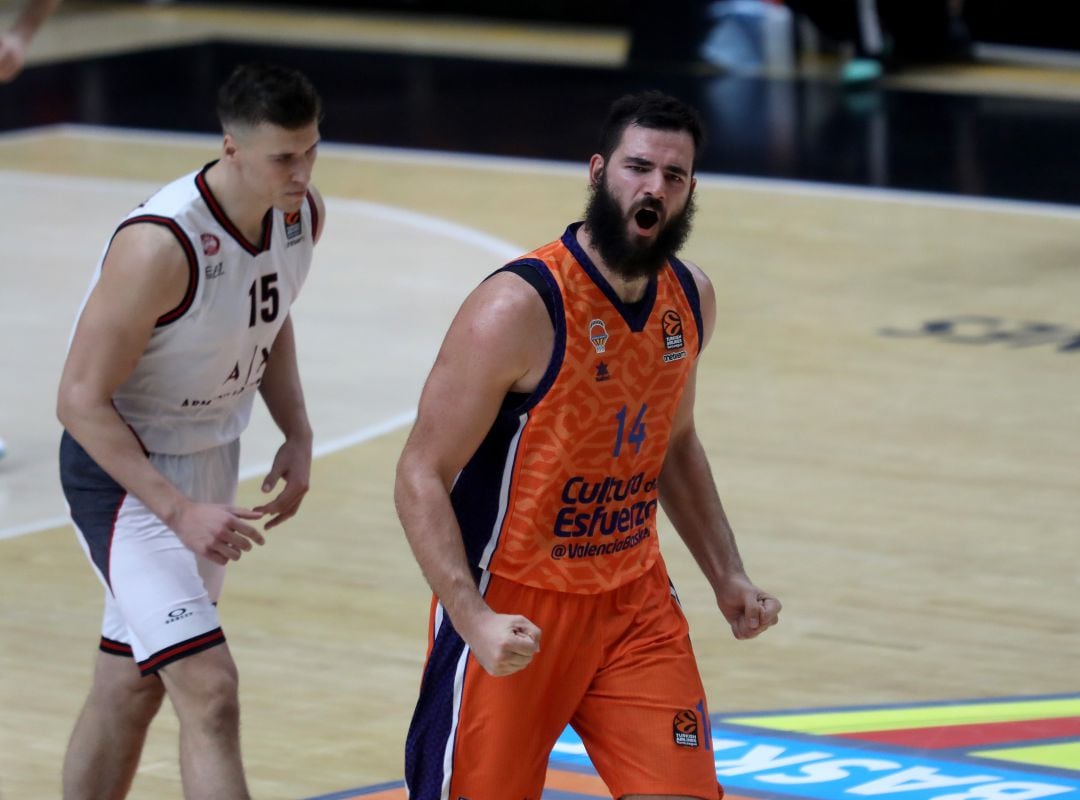 Dubljevic durante el partido ante Milán