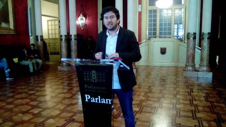 Alberto Jarabo, diputado de Podemos.