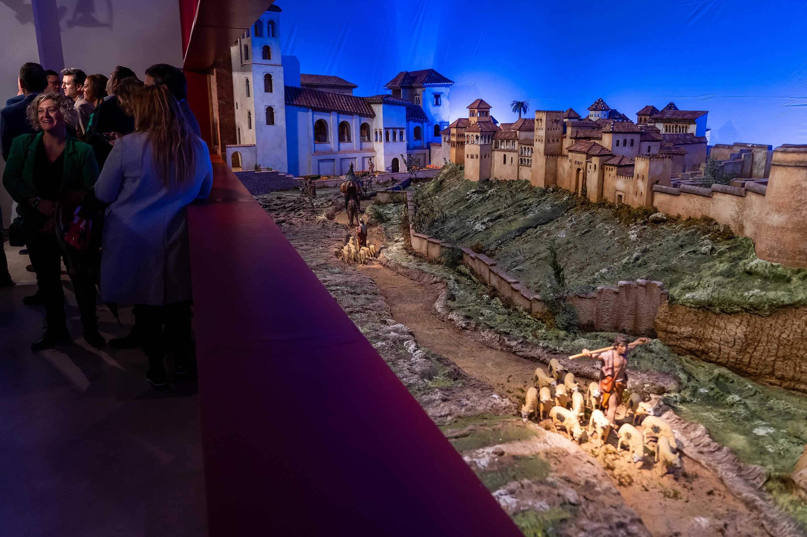 Presentación del Belén Bíblico Monumental 2022 de la Asociación Belenista Castellana