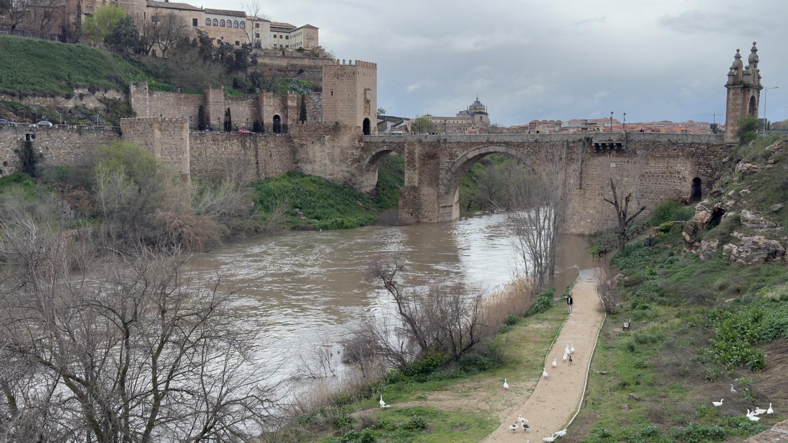 Imagen de archivo de uno de los tramos de la senda ecológica de Toledo