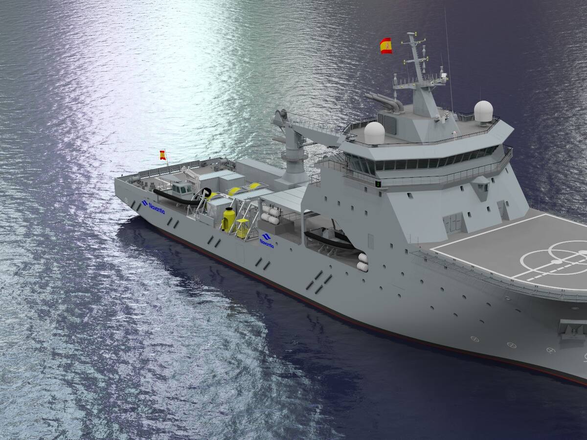 Armada y Navantia aprueban la revisión inicial de diseño del Buque de Acción Marítima