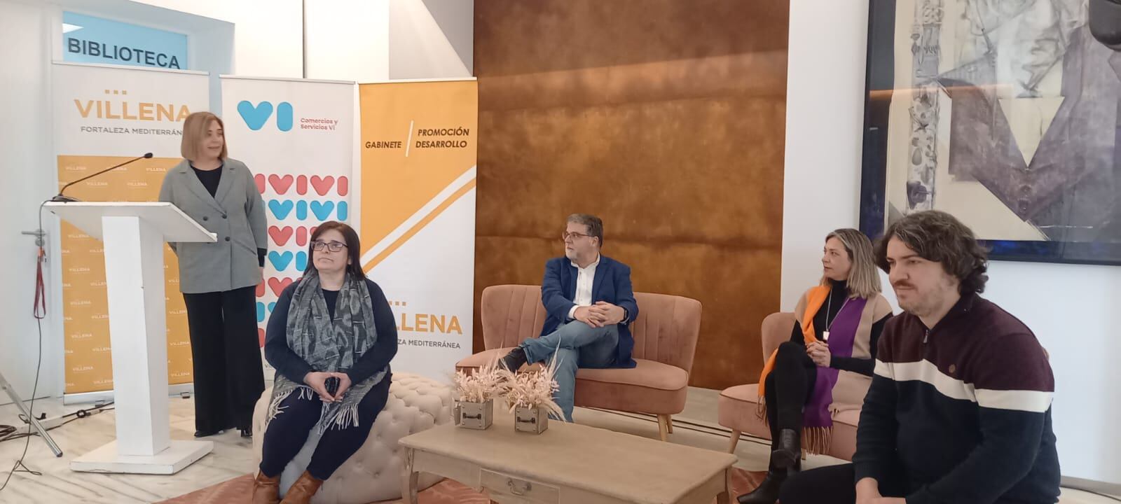 Momento de la presentación