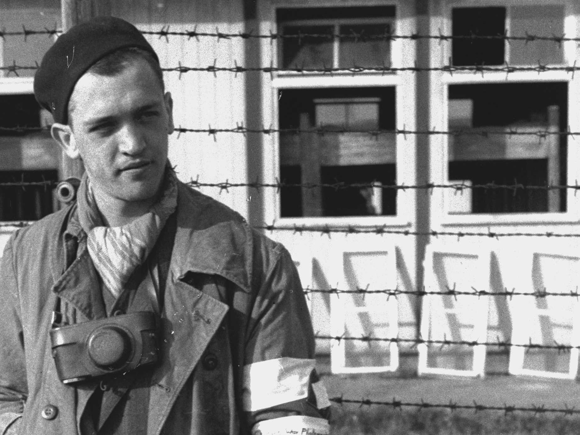 Retrato del fotografo Francesc Boix en el campo de concentración de Mauthausen