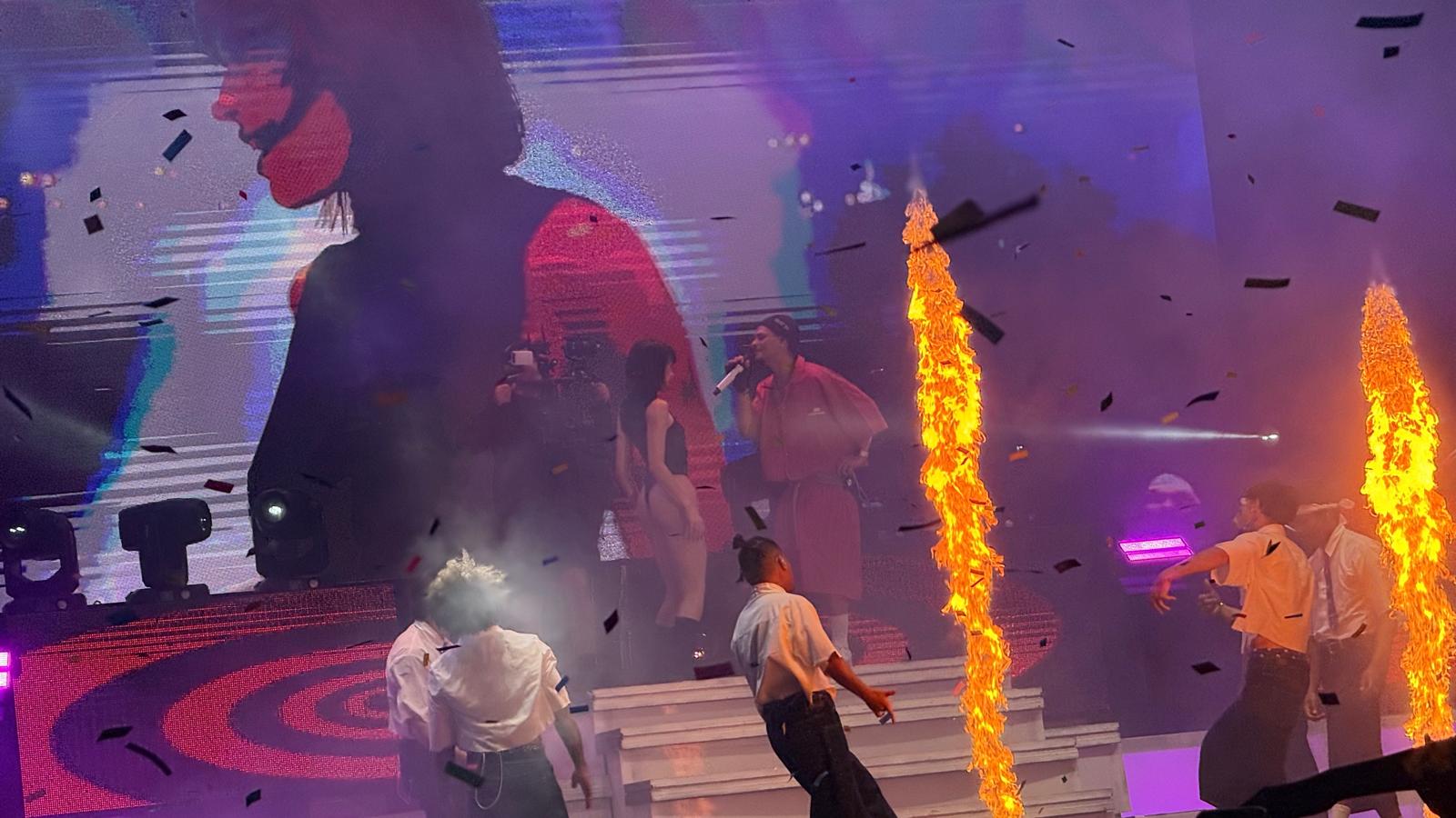 Abraham Mateo deslumbra en Toledo con voz en directo, bailes sin parar y un featuring con su público