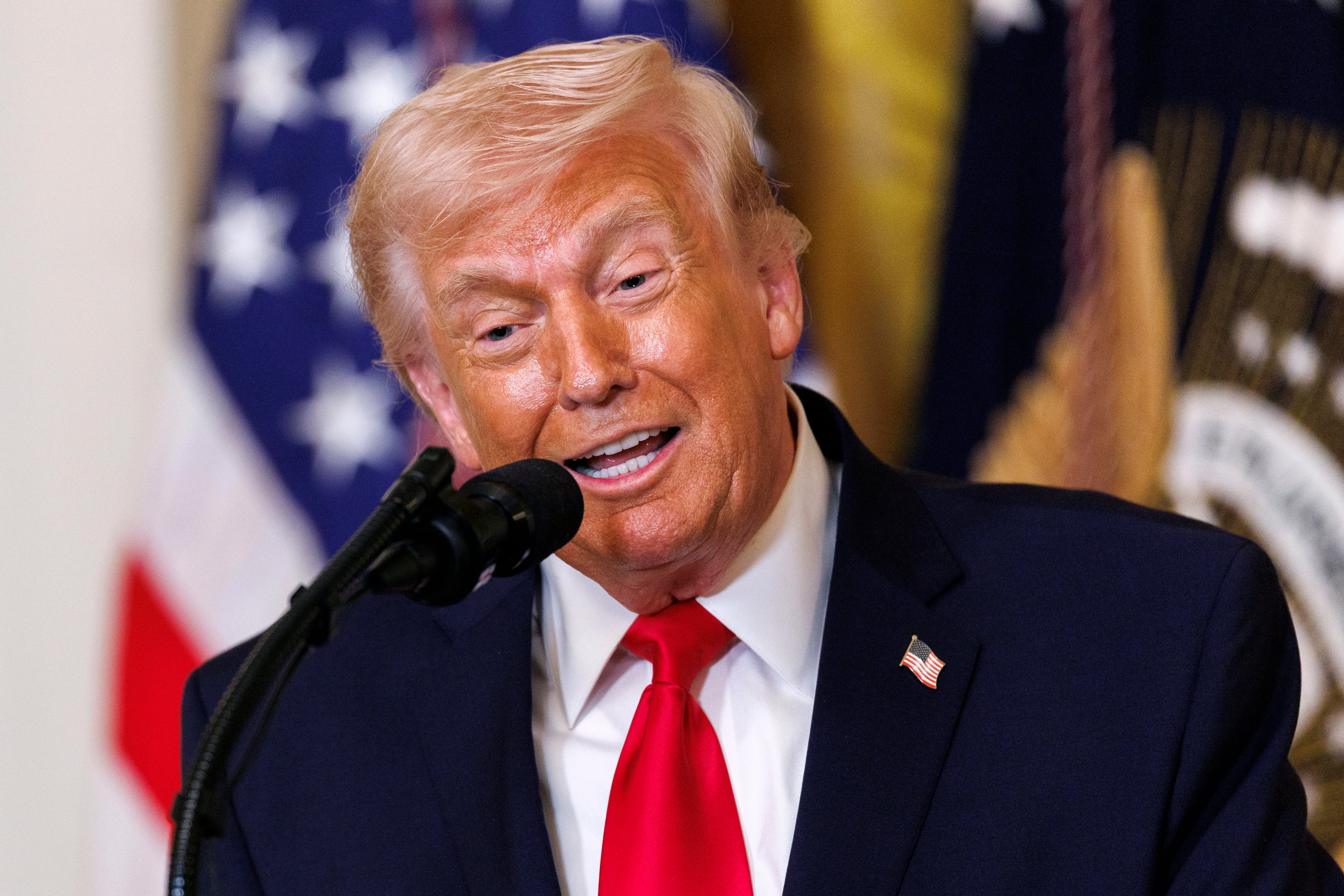 El presidente de EEUU, Donald Trump 