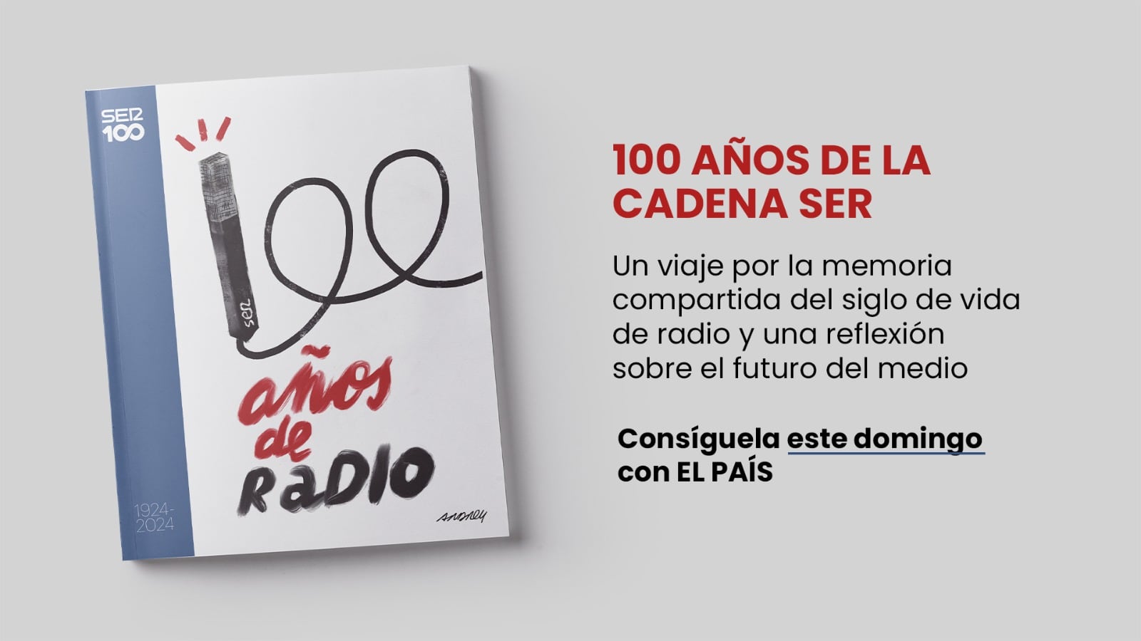 Publicación que celebra los 100 años de la Cadena SER.