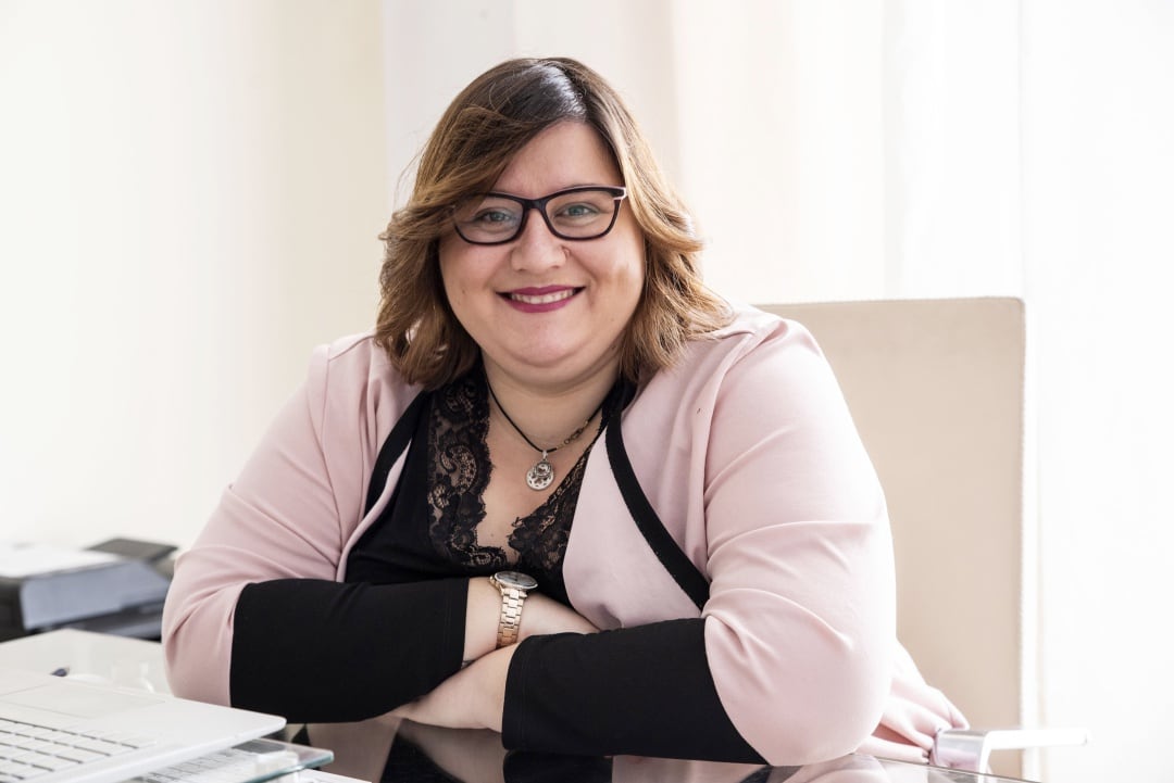 Marina Marroquí, lleva años haciendo talleres en institutos a los estudiantes, por el taller "Detección precoz de violencia de género". 