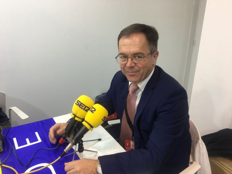 Josep Marí Ribas durante su intervención en el programa Hoy por Hoy para Ibiza y Formentera