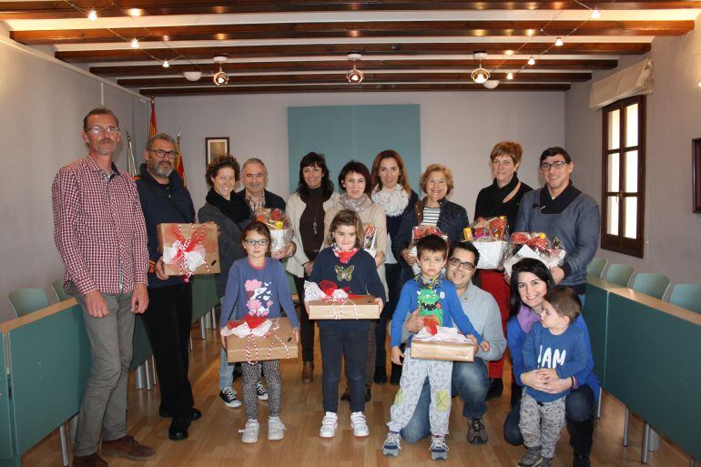 Premiados en la edición de 2015 de Balconades Nadalenques.