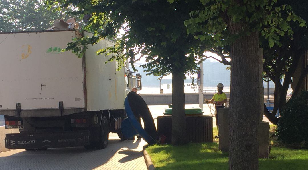 Servicio de limpieza, A Coruña