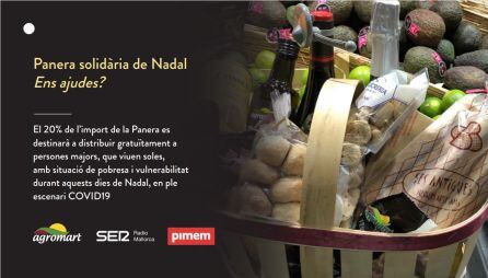 Panera solidaria de Navidad