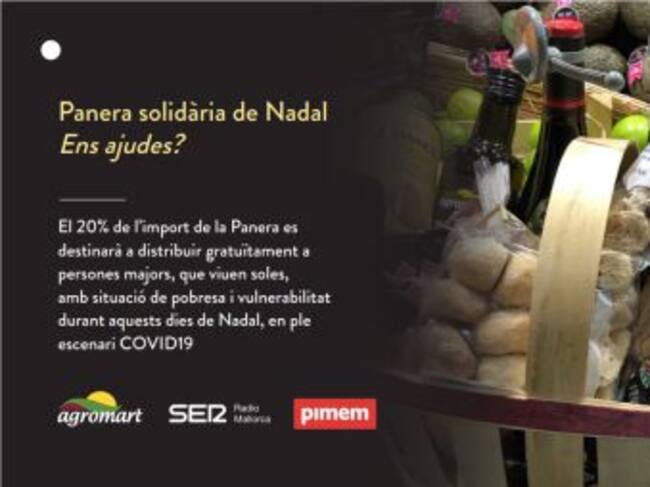 Panera solidaria de Navidad