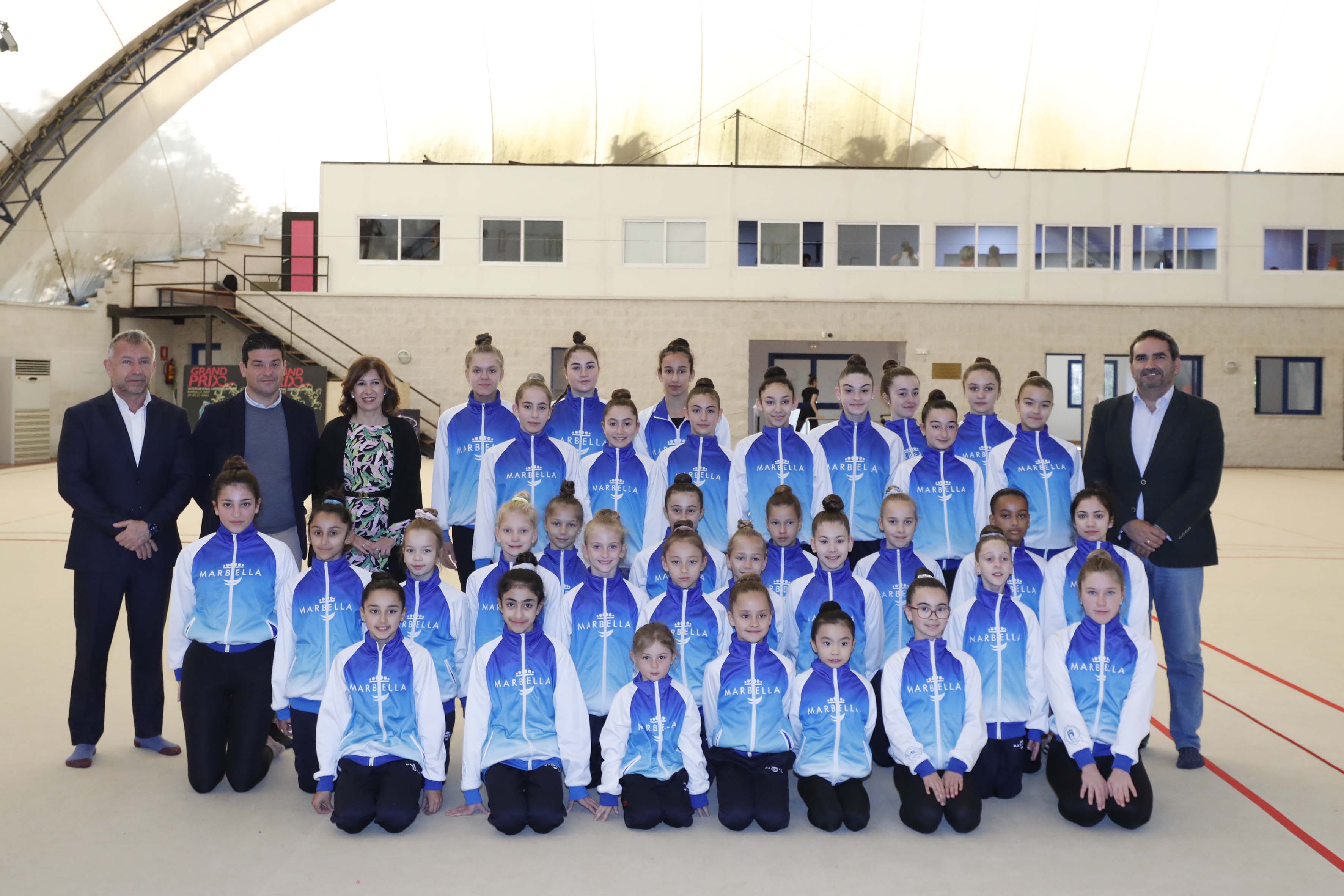 Gimnastas que participarán en el Gran Prix de Marbella de gimnasia ritmica