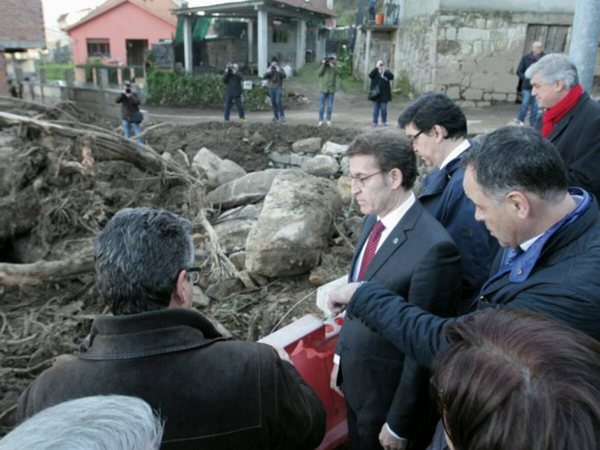 La Xunta ofrece apoyo a afectados sin cobertura por el temporal en Redondela