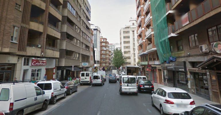 La calle Tinte sigue hoy cortada