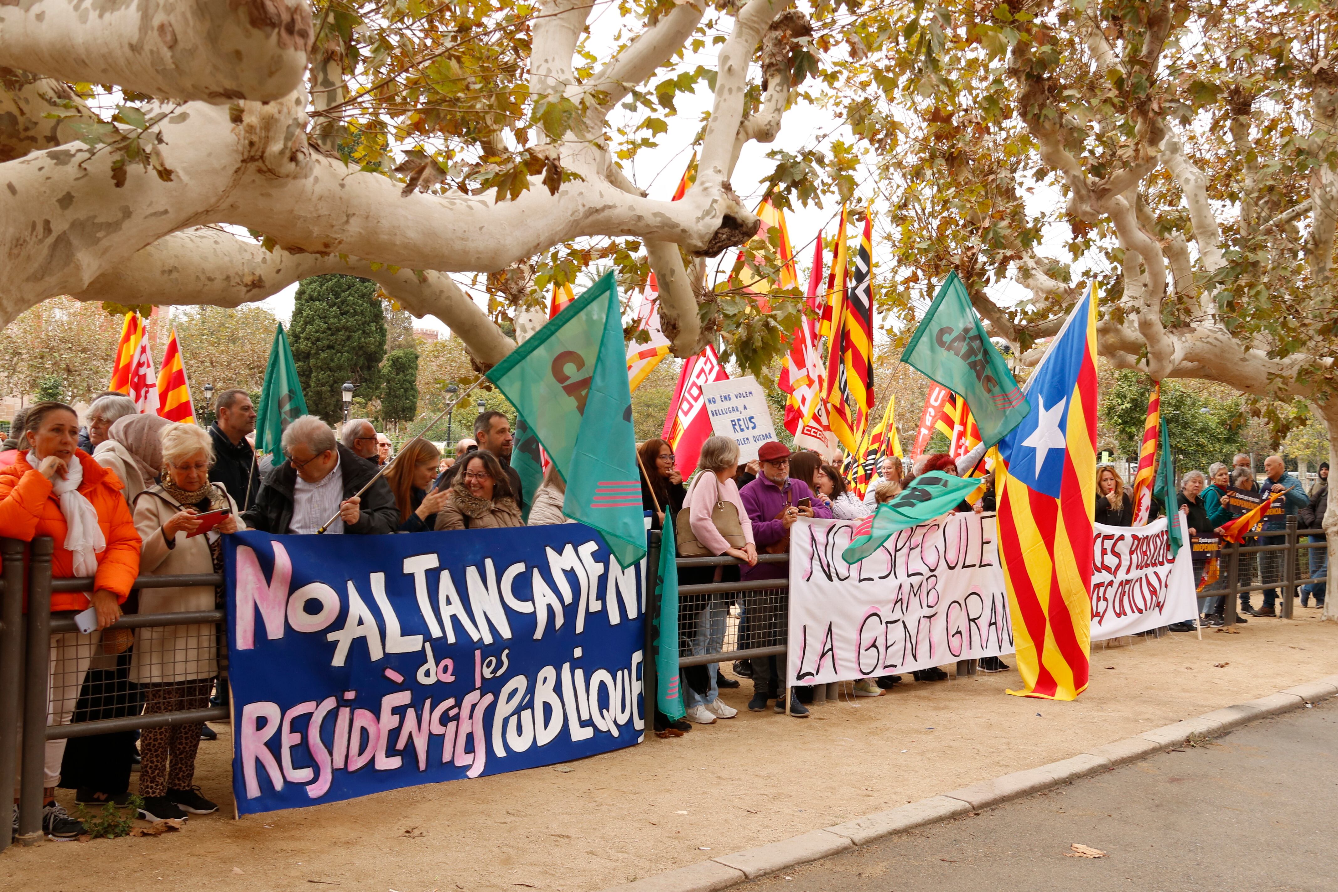 Mobilització al Parlament