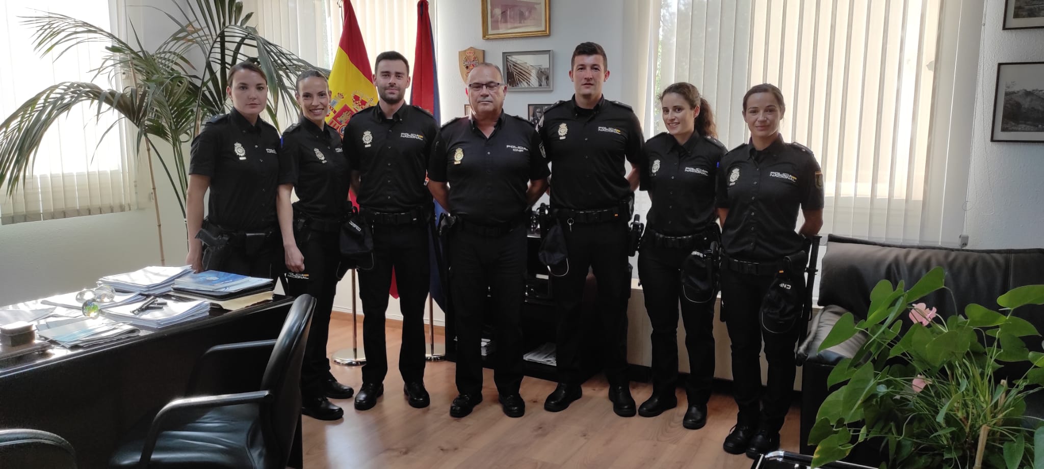 Agentes de Policía Nacional que se incorporan en Guadalajara