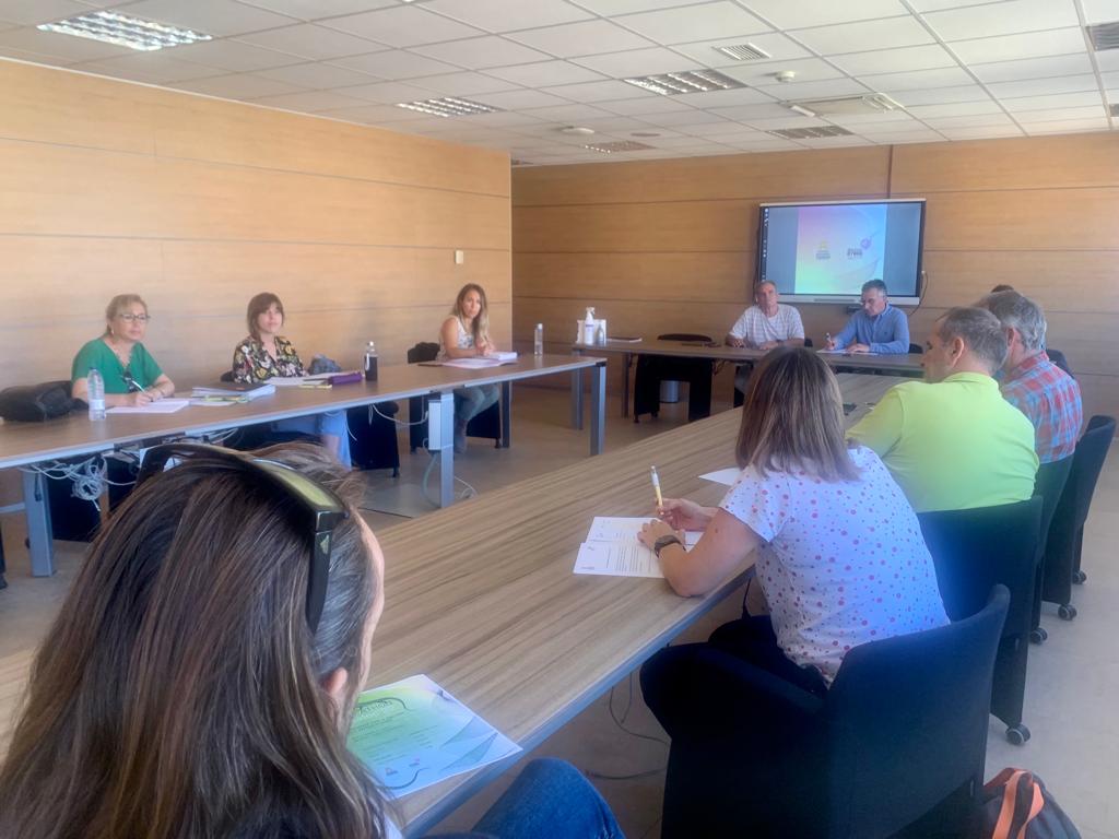 Un momento durante la reunión