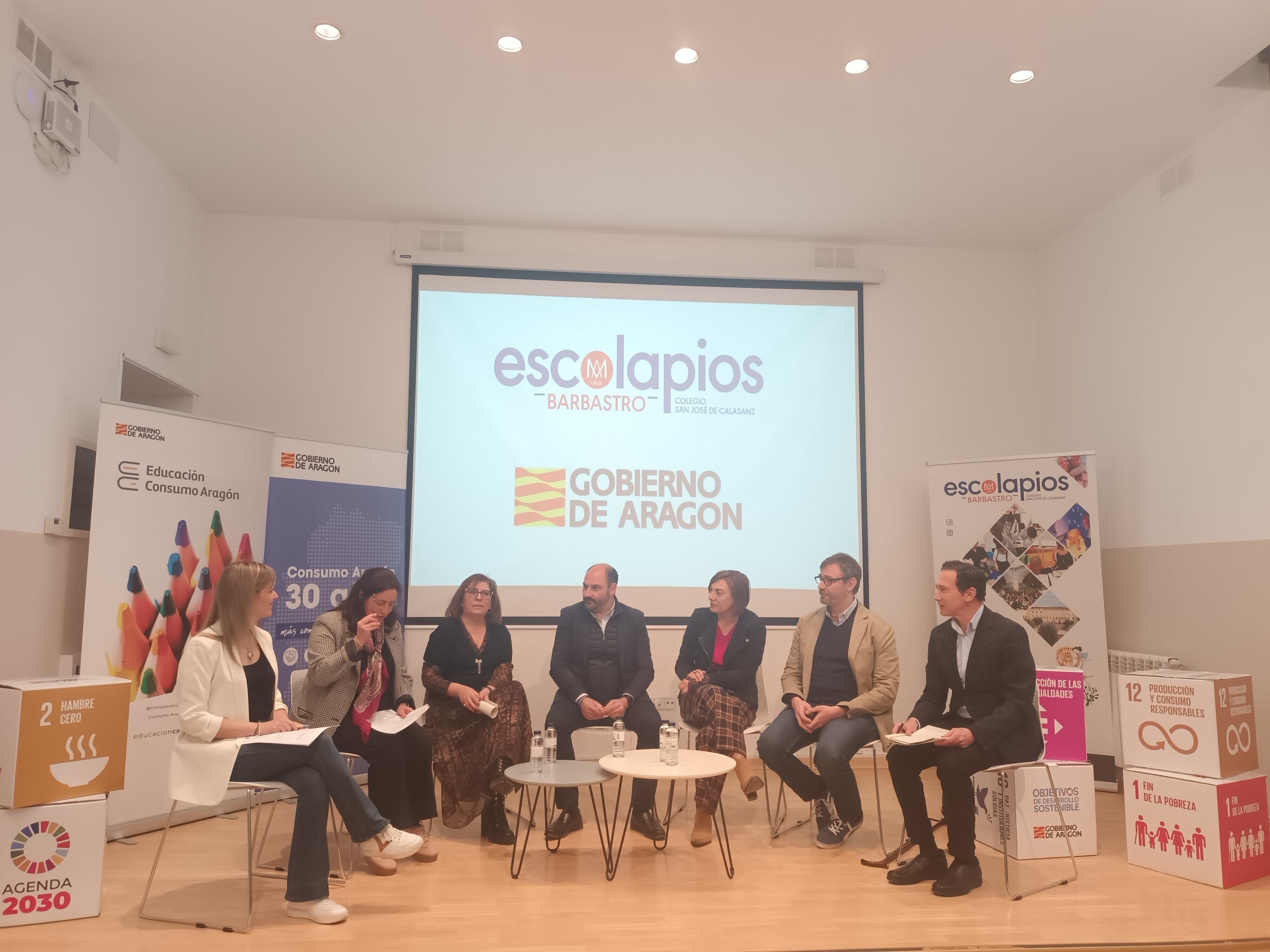 Acto de entrega del premio a Marta Jarne Pujala