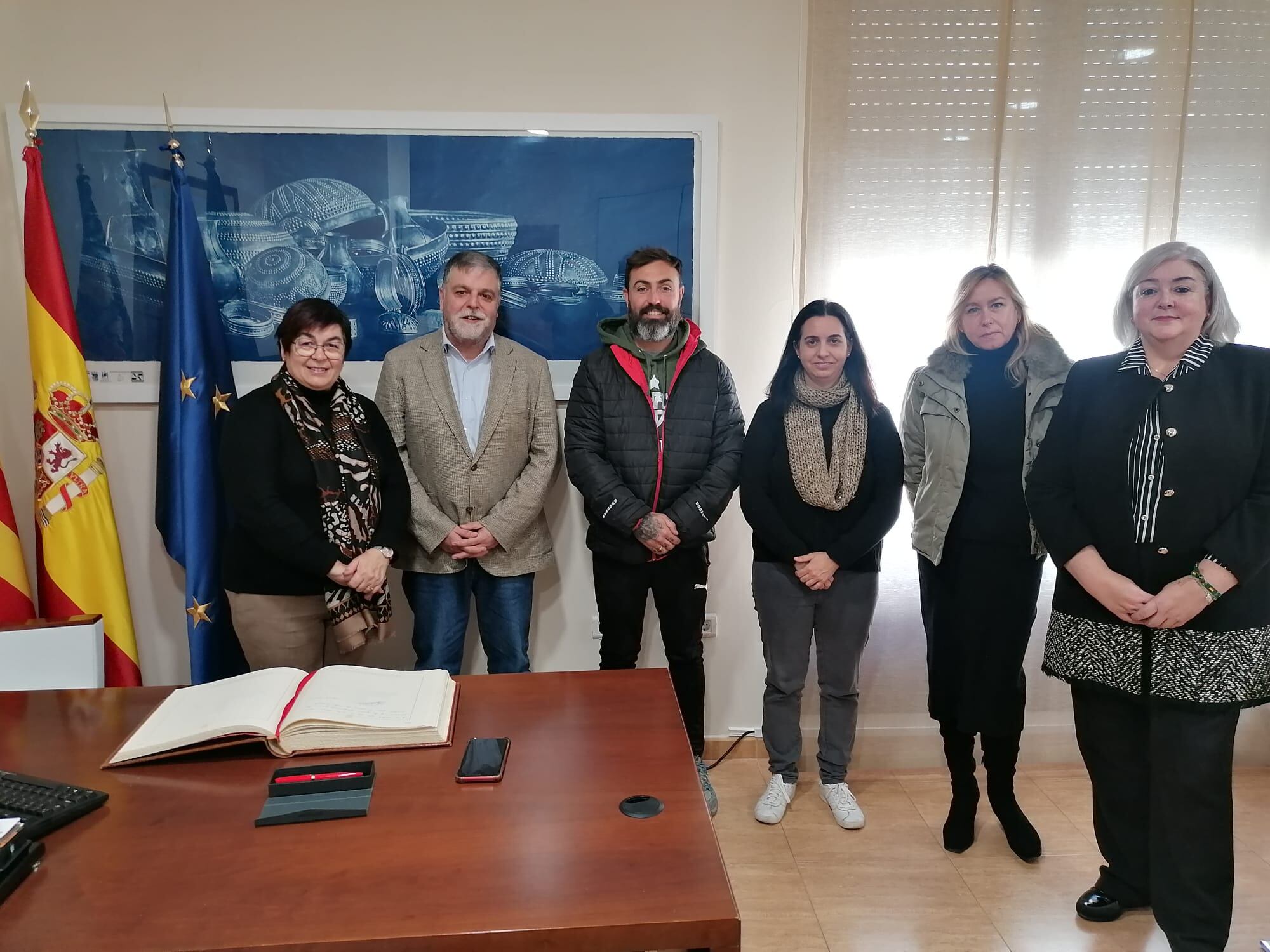 Momento de la recepción