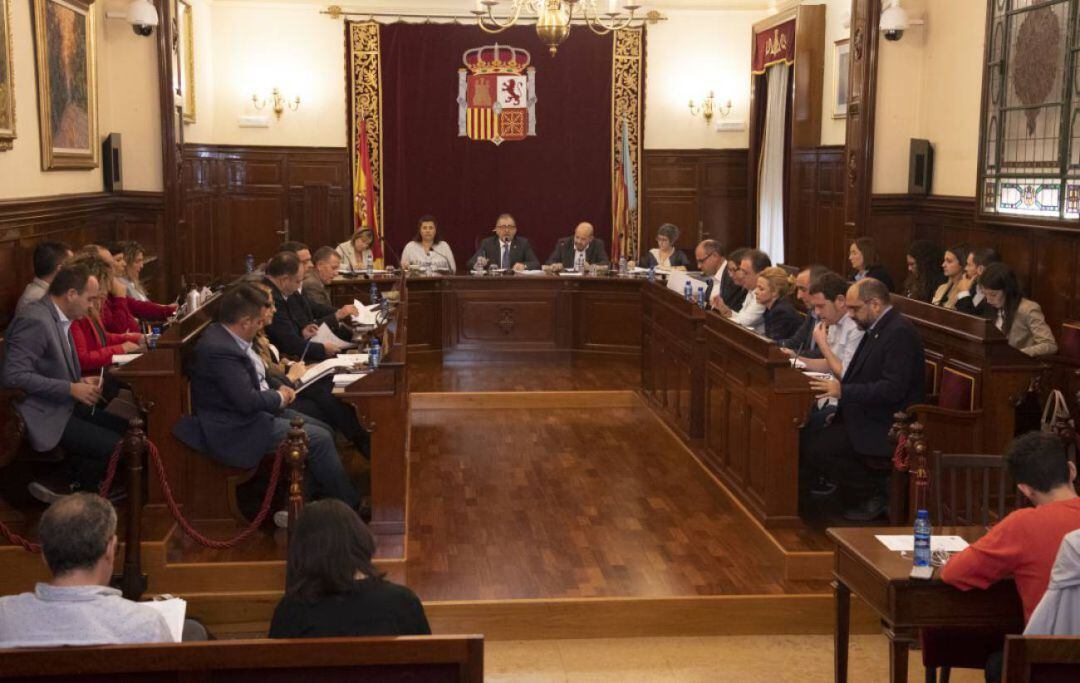 Pleno de la Diputación de Castellón. Imagen de archivo