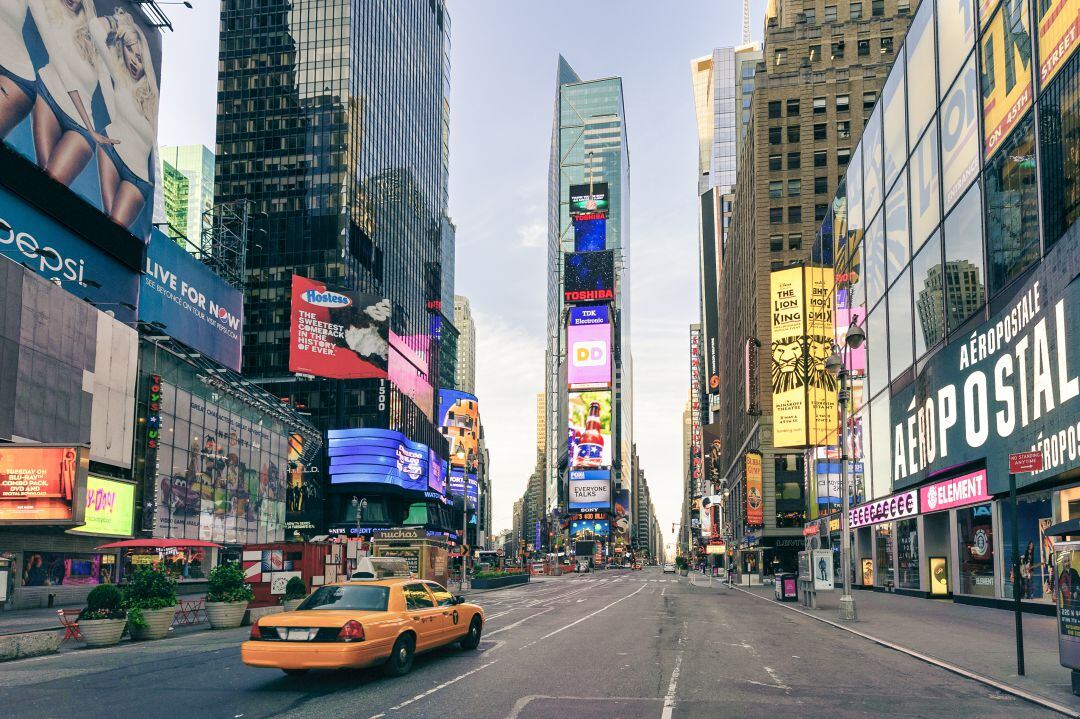 Times Square es una de las zonas más conocidas de la ciudad. 