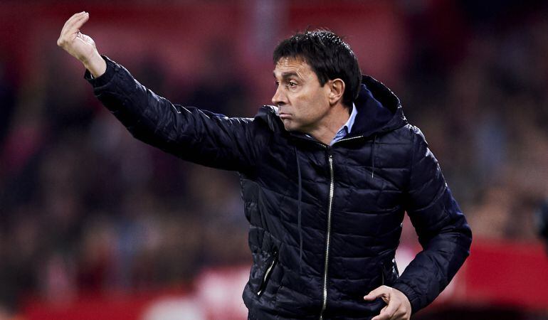 Asier Garitano, técnico del CD Leganés