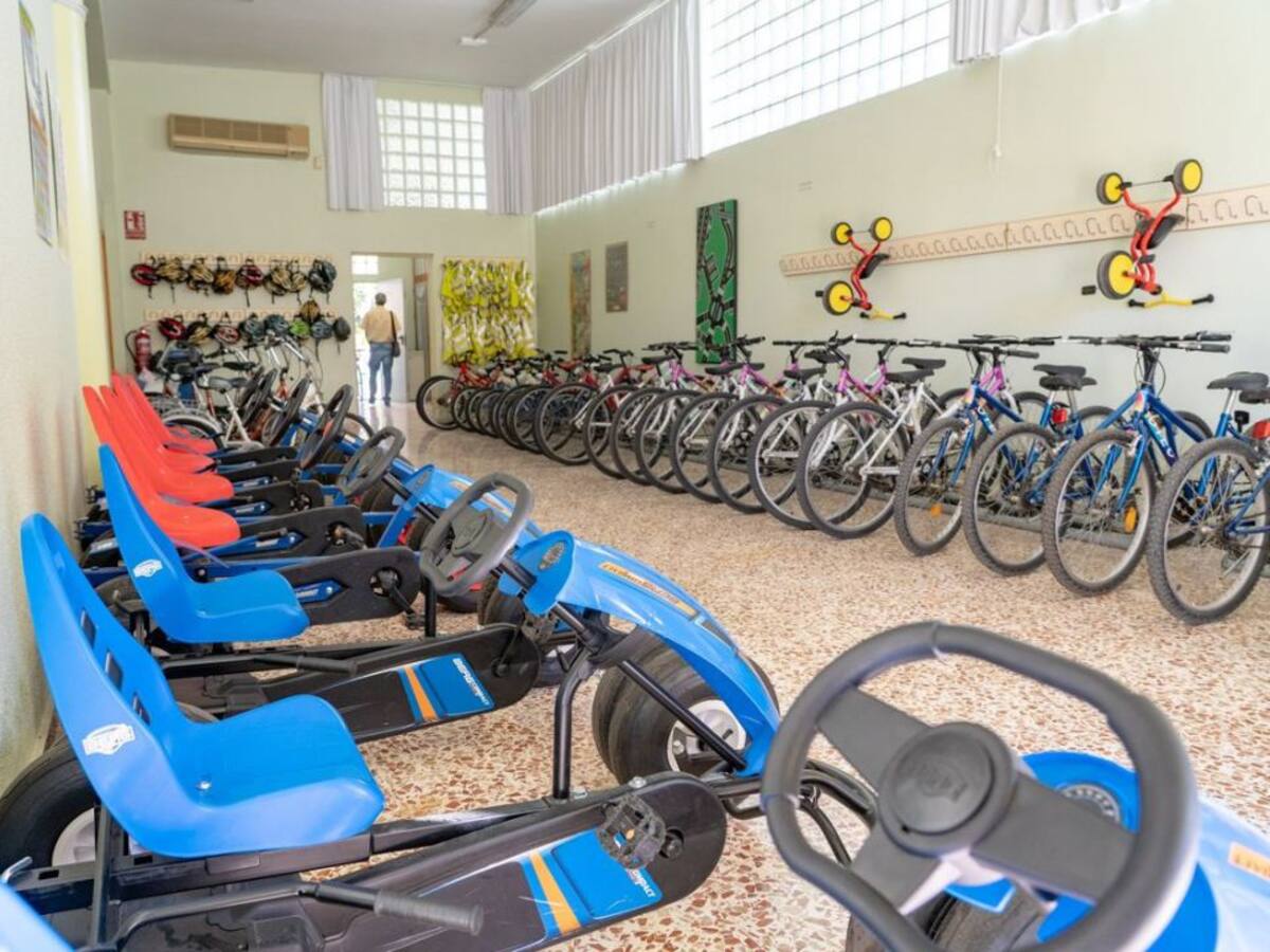 El Parque de Educación Vial de Cartagena inaugura el curso con instalaciones adaptadas