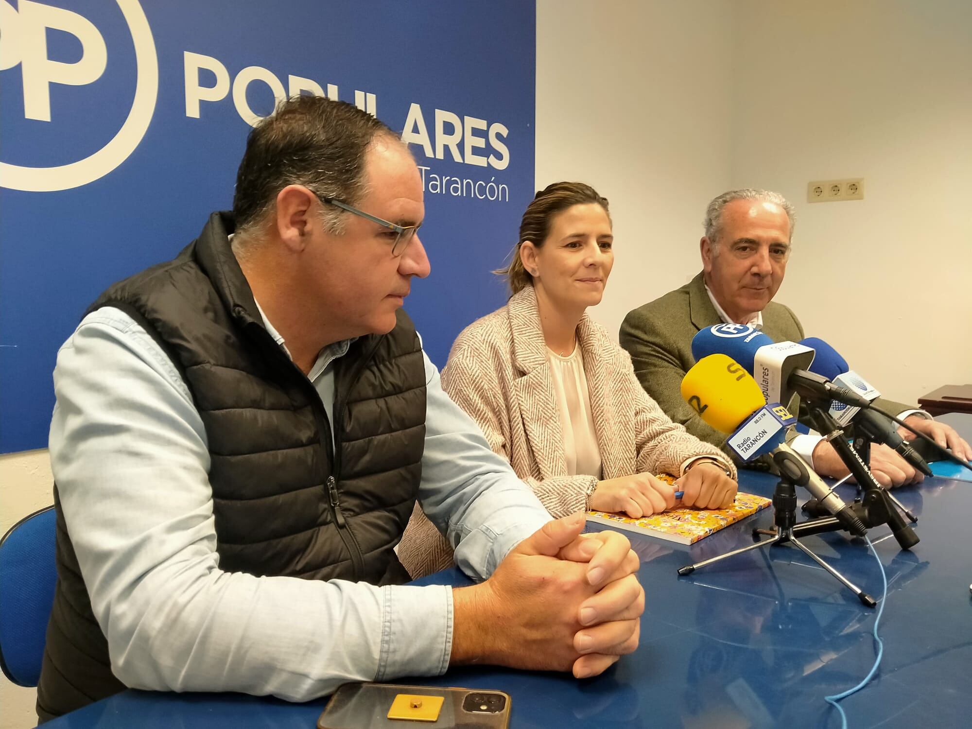 Benjamín Prieto, Carolina Agudo y Miguel Angel Igualada