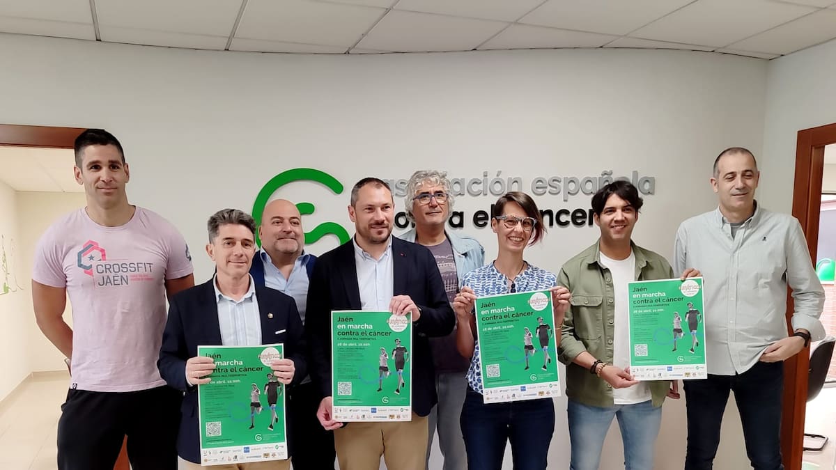 La II edición del evento 'Jaén en marcha contra el cáncer' se celebrará el 28 de abril