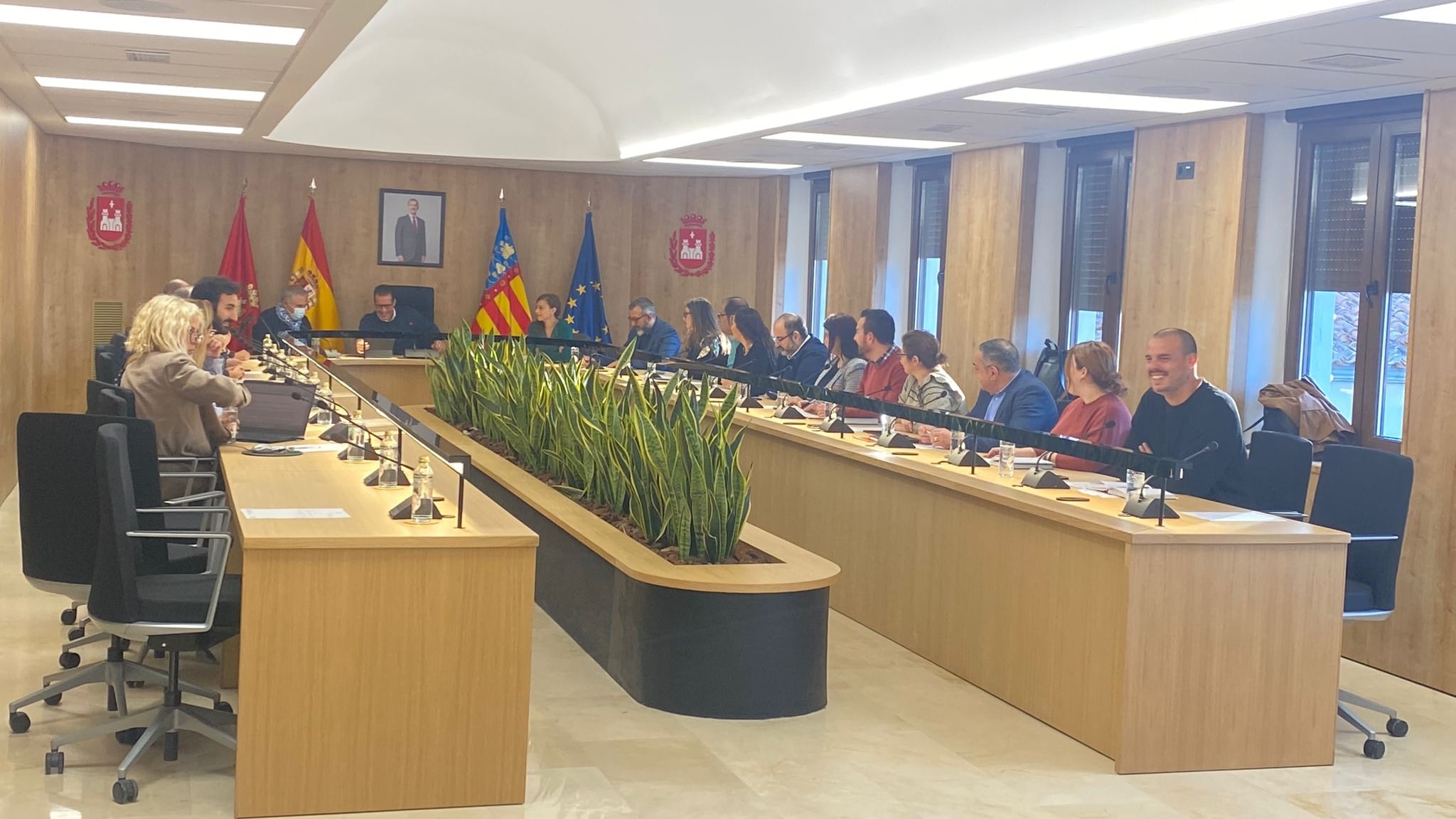 Pleno Extraordinario en el Ayuntamiento de Elda