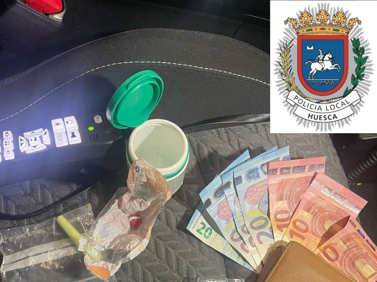 Localizado por dar positivo en cocaína y metanfetamina, llevar una porra extensible y más drogas