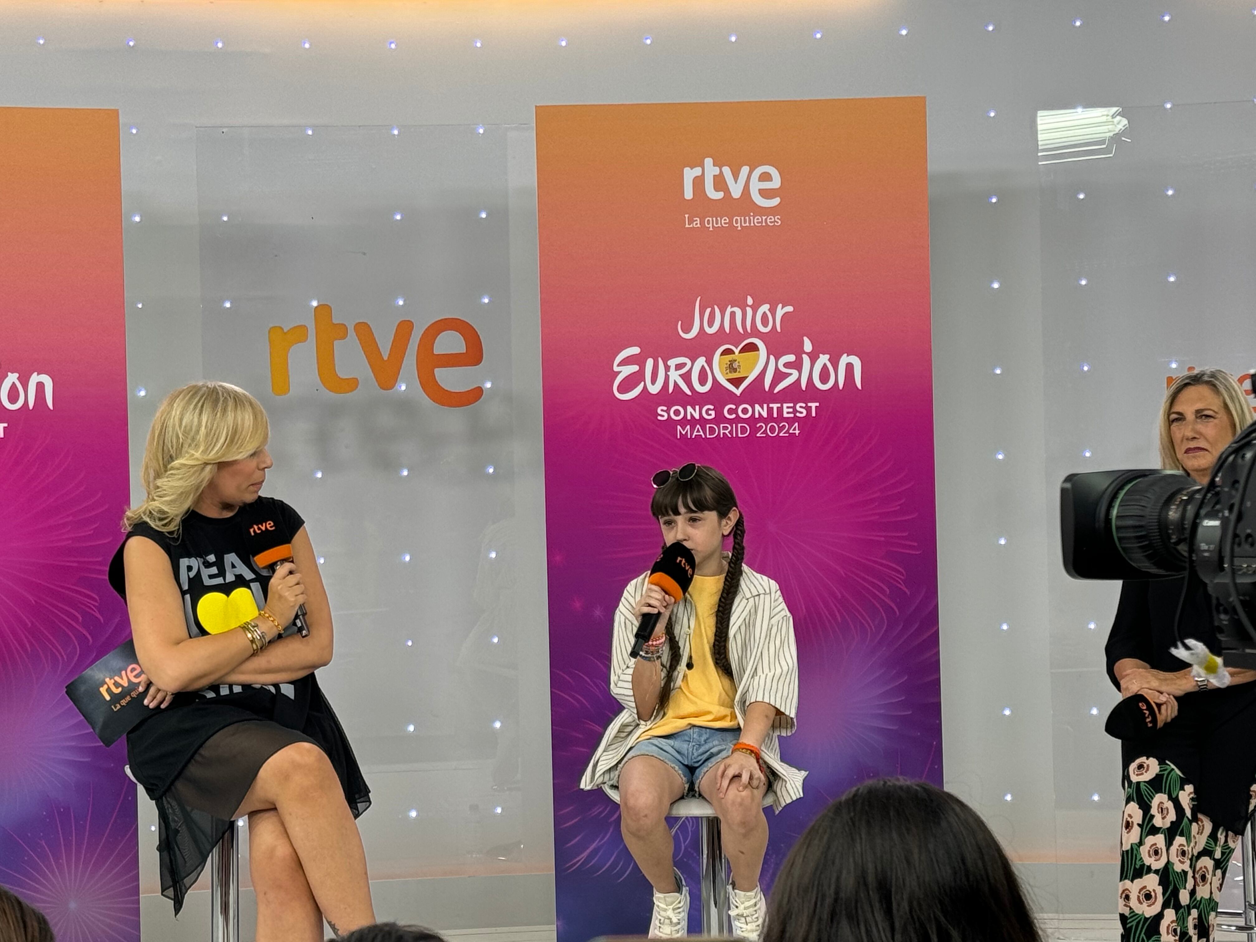 Chelo de la Rosa en la presentación oficial de RTVE