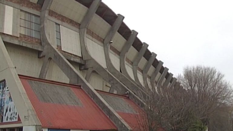 Imagen de la cubierta del estadio de Balaídos.