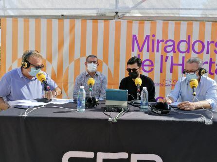 Ángel Martínez y Jordi Iranzo, durante la entrevista