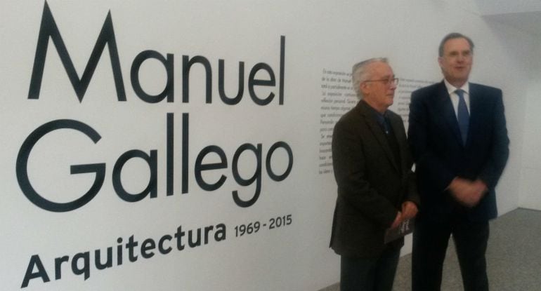 Gallego Jorreto, durante la presentación de una exposición sobre su arquitectura en la Fundación Barrié, el pasado mes de noviembre.